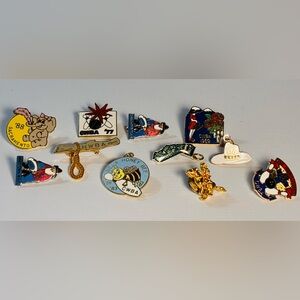 Vintage Enamel Pin Collection
